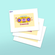 Professional Printed Rectangle Sticker