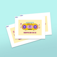 impression professionnelle Étiquettes rectangulaires