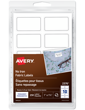 No-Iron Fabric Labels