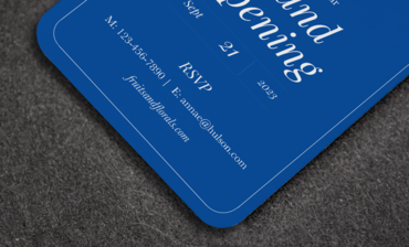 Rounded Corner Invitation