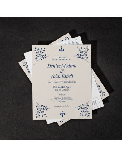 Professional Printed Postcard