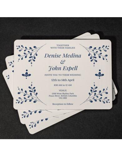 Professional Printed Postcard