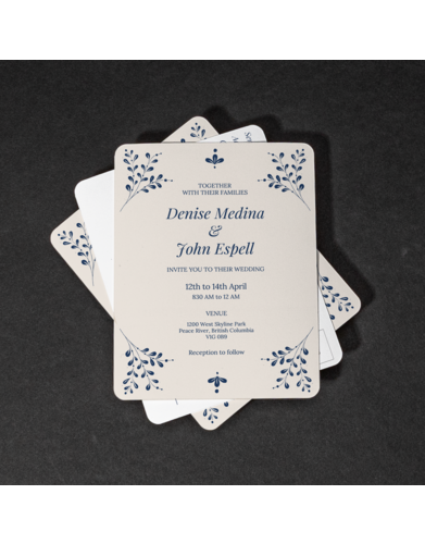 Professional Printed Postcard