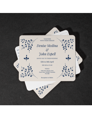 Professional Printed Postcard