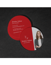 Carte d’affaires imprimée professionnelle