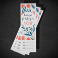 Professional Printed Ticket