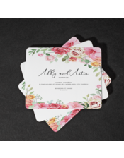 Cartes d'invitation imprimée professionnelle