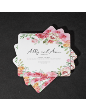 Cartes d'invitation imprimée professionnelle