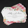 Cartes d'invitation imprimée professionnelle