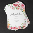 Cartes d'invitation imprimée professionnelle