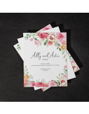 Cartes d'invitation imprimée professionnelle
