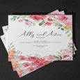 Cartes d'invitation imprimée professionnelle