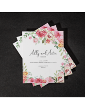Cartes d'invitation imprimée professionnelle