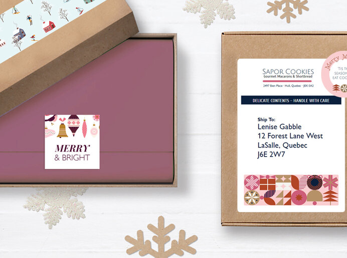 De joyeux gabarits pour les Fêtes