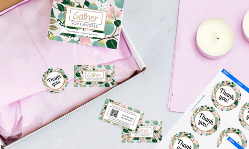 diy cards and labels