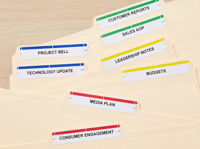 Optez pour l’organisation avec un système de codage couleur