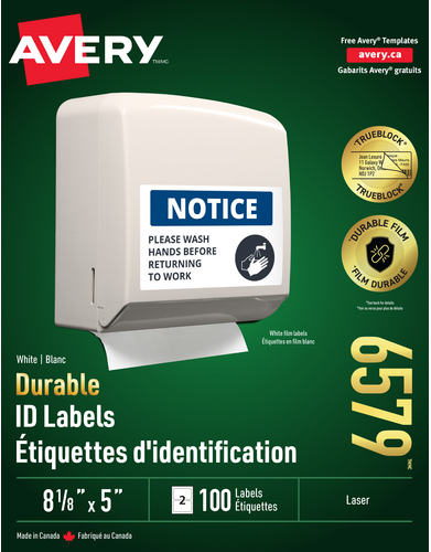 Avery® Durable ID Labels 