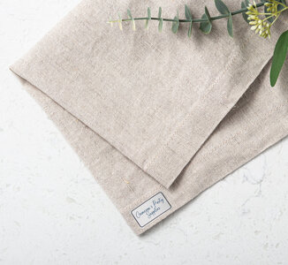no iron fabric labels