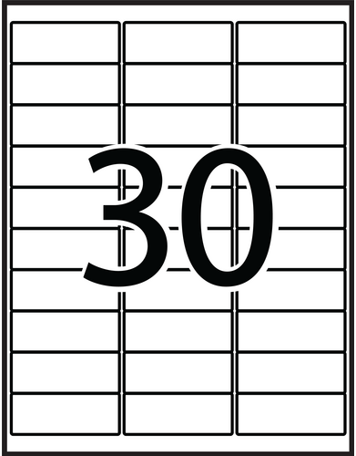 Glossy White Rectangle Template