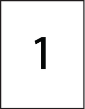 Kraft Rectangle Template