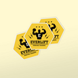 Professional Printed Hexagon Sticker