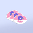 Professional Printed Oval Sticker