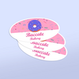 Professional Printed Oval Sticker