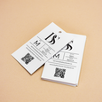 Professional Printed Rectangle Hang Tag