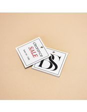 Professional Printed Square Hang Tag