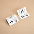 Professional Printed Rectangle Hang Tag