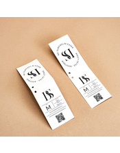 Professional Printed Rectangle Hang Tag