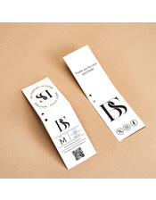 Professional Printed Rectangle Hang Tag