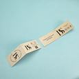 Professional Printed Rectangle Hang Tag