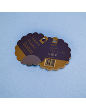Professional Printed Round Scallop Hang Tag