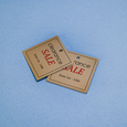 Professional Printed Square Hang Tag