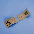 Professional Printed Square Hang Tag
