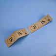 Professional Printed Rectangle Hang Tag