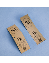 Professional Printed Rectangle Hang Tag