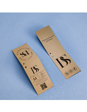 Professional Printed Rectangle Hang Tag