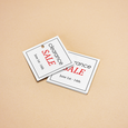 Professional Printed Square Hang Tag
