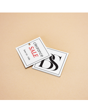 Professional Printed Square Hang Tag