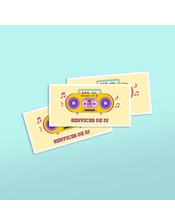 impression professionnelle Étiquettes rectangulaires