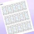 Professional Printed Rectangle Labels