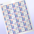 Professional Printed Rectangle Labels