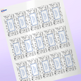 Professional Printed Rectangle Labels