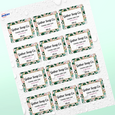 Professional Printed Rectangle Labels