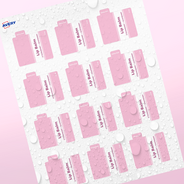 Professional Printed Lip Balm Label, Matte