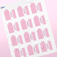 Professional Printed Lip Balm Label, Matte