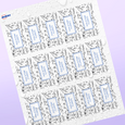 Professional Printed Rectangle Labels