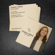 Carte d’affaires imprimée professionnelle